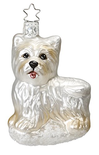 Schlecki the Scottie, #1-006-16, from the 2016 Animals on Parade Collection by Inge-Glas Manufaktur; Gift Box Included