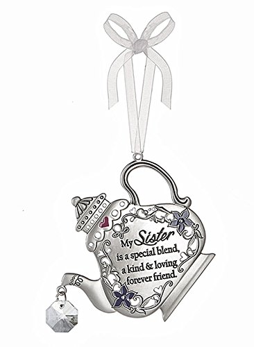 My Sister is a Special Blend Tea Kettle Ornament – By Ganz