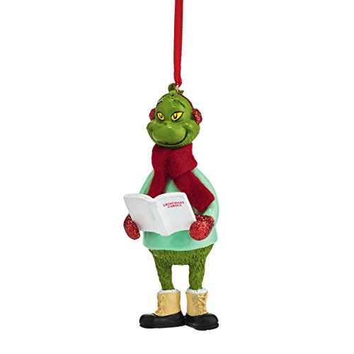 Department 56 Grinch Grinchmas Carols Ornament, 4″