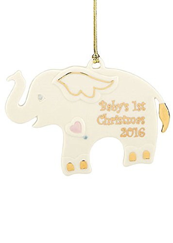 Lenox 2016 Baby’s First Christmas Ornament