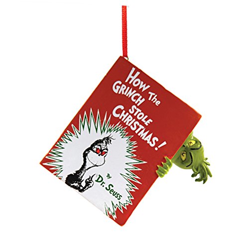 Department 56 Dr. Seuss How The Grinch Stole Xmas Ornament 2.76 In
