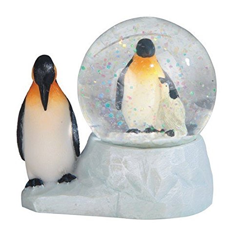 StealStreet SS-G-28058 Marine Life Snow Globe with Penguin Statue Figurine, 3.75″