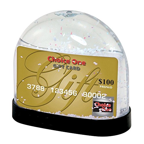 Gift Card Snow Globe