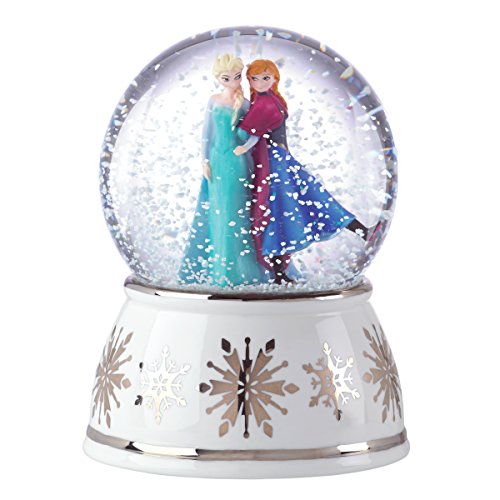 Lenox Elsa & Anna Snowglobe Musical Figurine