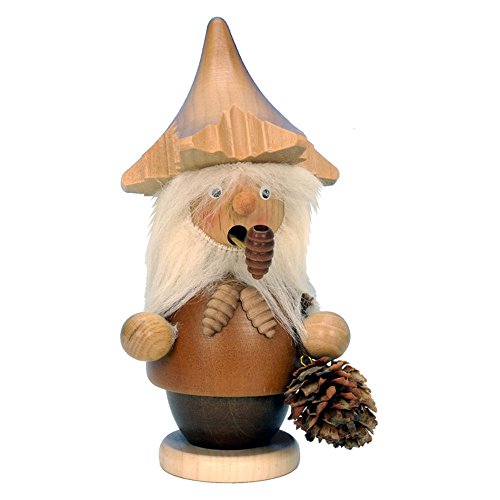 1-521 – Christian Ulbricht Incense Burner – Tree Gnome – 5.25″”H x 3″”W x 3″”D