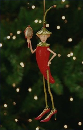 Patience Brewster Krinkles **Lilly Chilli Pepper Ornament** 30563