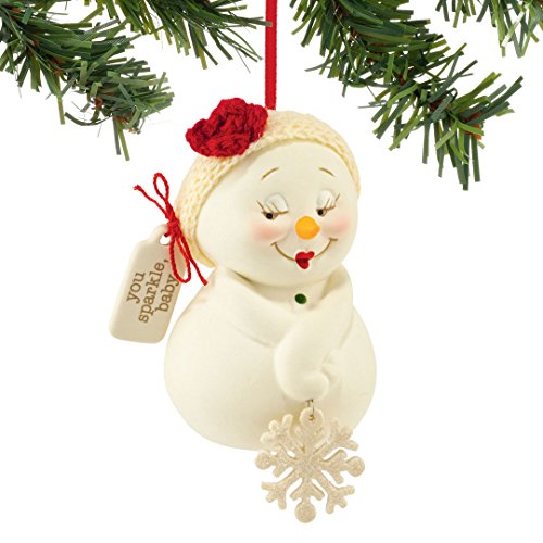 Department 56 Snowpinions You Sparkle, Baby Ornament 3″