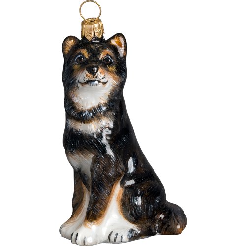 Shiba Inu Polish Glass Polish Christmas Ornament Japanese Dog Decoration