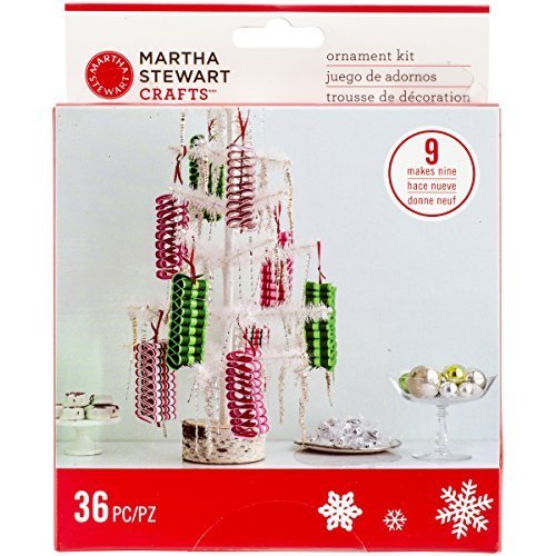 Martha Stewart Crafts Christmas Candy Cane Ribbon Ornament Kit by LONG KING PRINTING COMPANY LIMITED