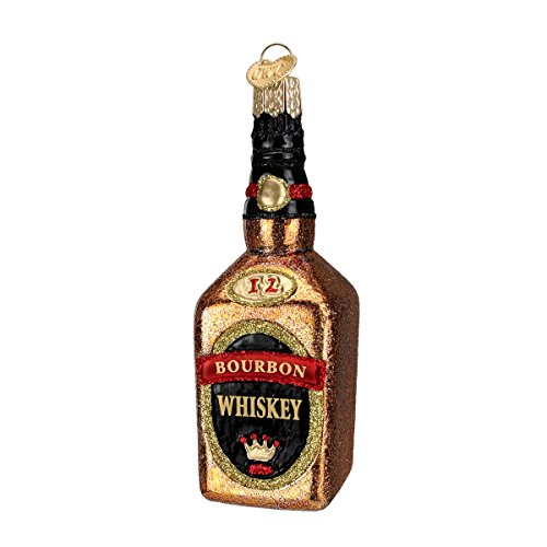 Old World Christmas Whiskey Glass Blown Ornament