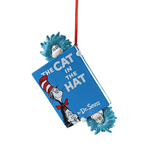 Department 56 Dr. Seuss From Hats Off To Cat Ornament 4.53 In