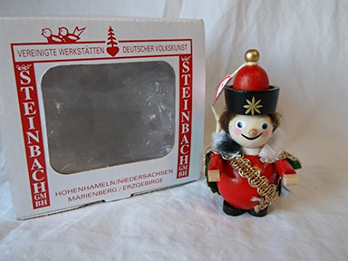 Steinbach Gm Bh Christmas Decorations ,Gifts and Ornaments Handmade in Germany Wooden Prince Warrior with Word Ornament