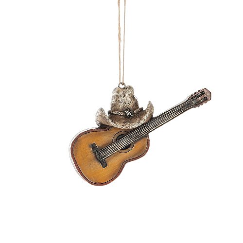 Midwest-CBK Guitar with Cowboy Hat Ornament
