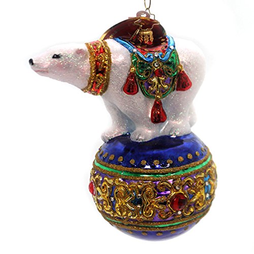 Christopher Radko Bejeweled Balancer Animal Christmas Ornament