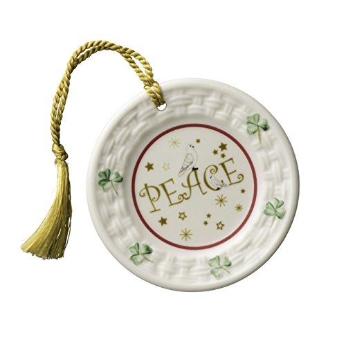 Belleek Pottery Peace 3rd Edition Ornament