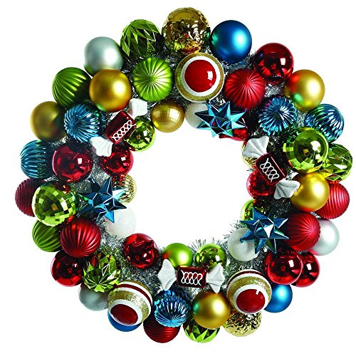 24 in. Alpine Holiday Artificial Christmas Wreath