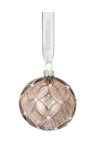 Waterford 2016 Holiday Heirloom Opulence Waterford 2016 Lace Ball Ornament