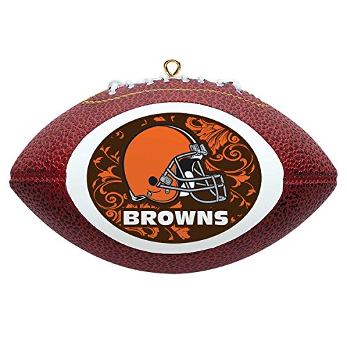 NFL Cleveland Browns Mini Replica Football Ornament