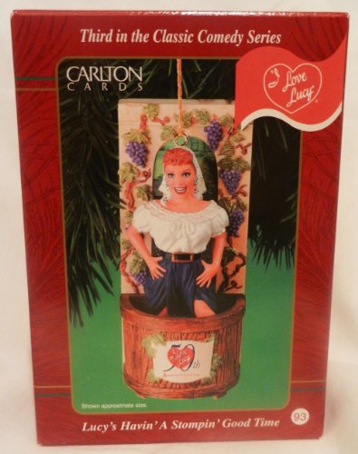 I Love Lucy “Lucy’s Havin’ a Stompin’ Good Time” Carlton Cards Ornament
