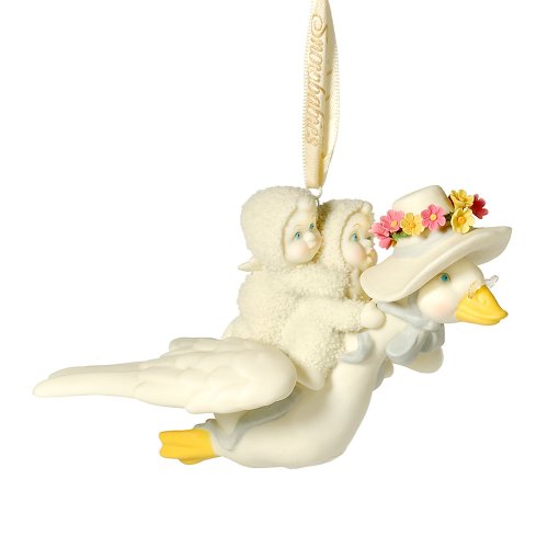 Snowbabies Let’s Fly Mother Goose Ornament 69994