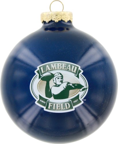 Green Bay Packers Round Ornament – Lambeau Field
