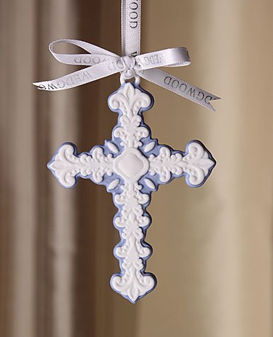 Wedgwood Cross, Christmas Ornament