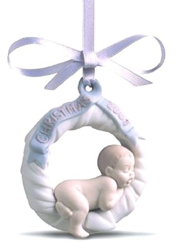 Lladro “Baby’s First Christmas 2001” Ornament #16719