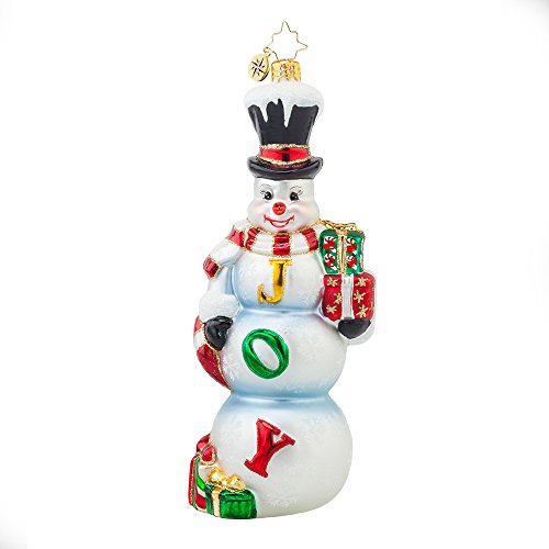 Christopher Radko Frosty Joy Christmas Ornament