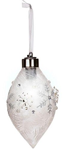 Mark Roberts Beaded LED Lighted Snowflake Ornament