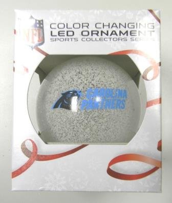 Carolina Panthers Color Changing LED Ball Ornament