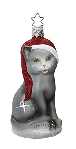 Meow Christmas , #1-003-16, from the 2016 Limited Editions Collection by Inge-Glas Manufaktur; Gift Box Included