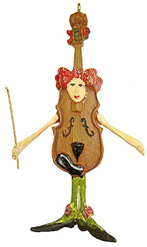Department 56 Krinkles Violin Girl Mini Christmas Ornament #37878