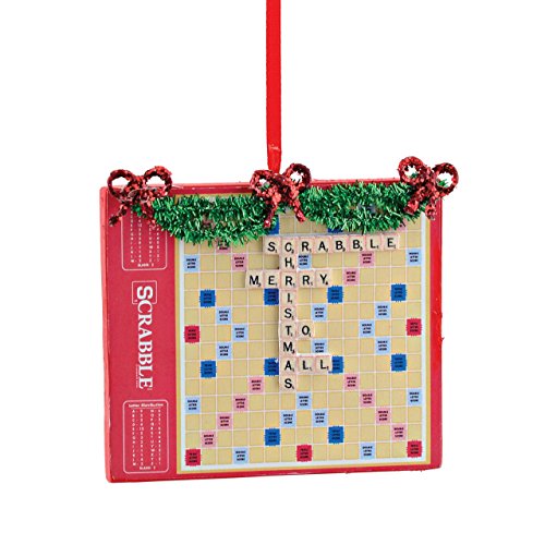 Department 56 Hasbro Scrabble Ornament, 3.5″