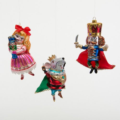 Nutcracker Suite Ornaments By One Hundred 80 Degrees (Set of 3)