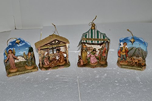 Nativity Ornament Set of 4
