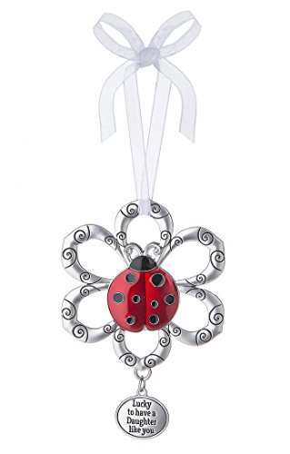 Lucky to Have a Daughter Like You Ladybug Ornament – By Ganz