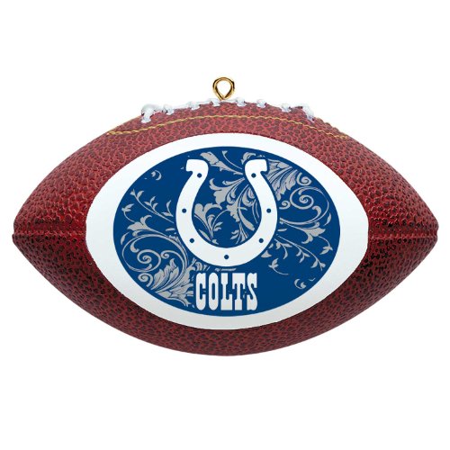 NFL Indianapolis Colts Mini Replica Football Ornament