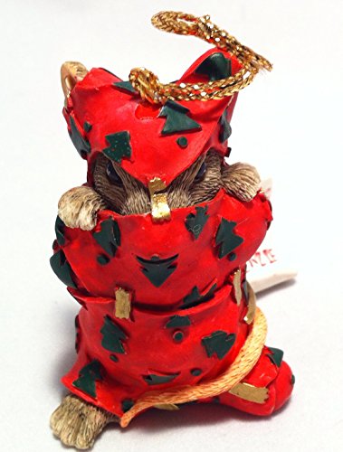 Charming Tails All Wrapped Up Ornament