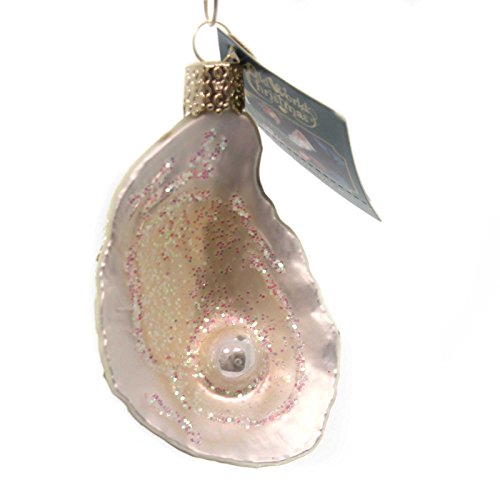 Old World Christmas Oyster with Pearl Glass Blown Ornament