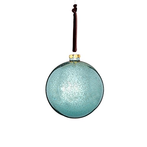 Sage & Co. XAO20181TL Glass Mercury Finish Ball Ornament (4 Pack)