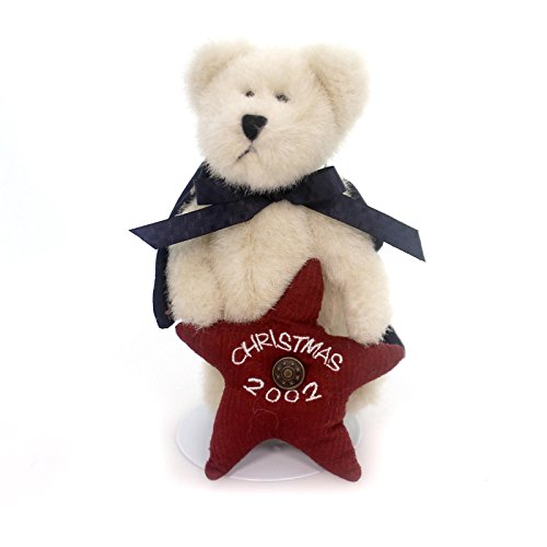 Boyds Bears Plush DAWN ANGELSTAR Fabric Dated 2002 Ornament Teddy Bear 562406.