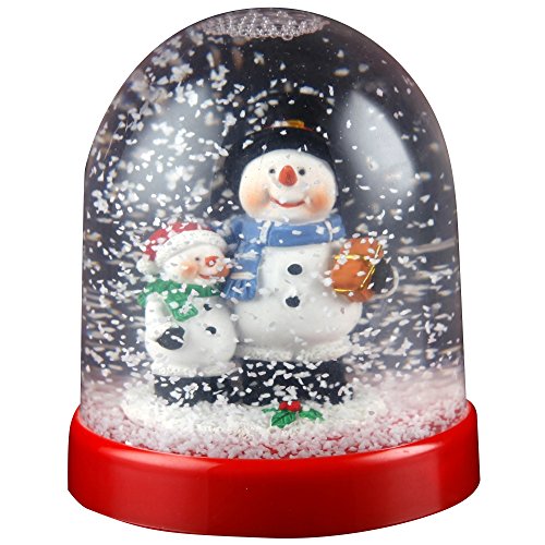 Christmas Shop Character Snowglobe Decoration (One Size) (Snowman)
