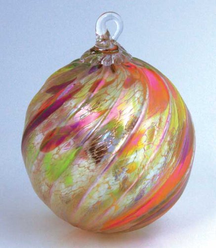 Glass Eye Studios Autumn Twist Glass Ornament