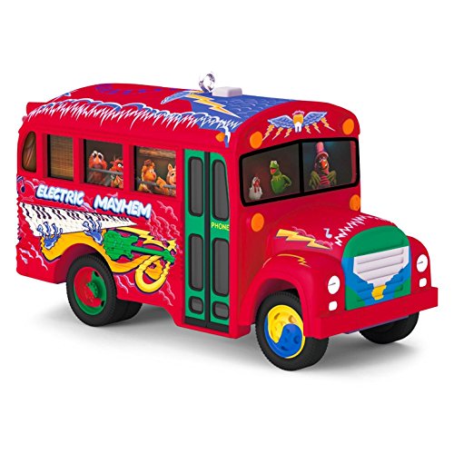 Hallmark 2016 Christmas Ornament The Muppets The Electric Mayhem Bus Musical Ornament