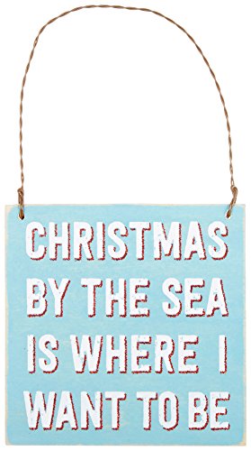 Primitives By Kathy Christmas By The Sea Ornament One Size