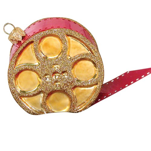 Ornaments to Remember: FILM REEL (GOLD) Christmas Ornament