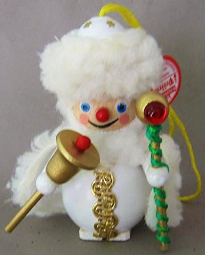 Steinbach White Santa Wooden German Christmas Ornament Handcrafted in Germany
