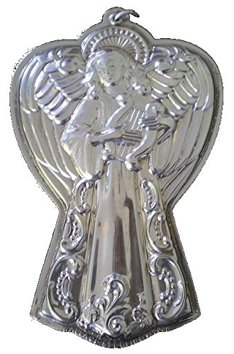 2005 Wallace Grande Baroque Angel Sterling Christmas Ornament 5th Edition