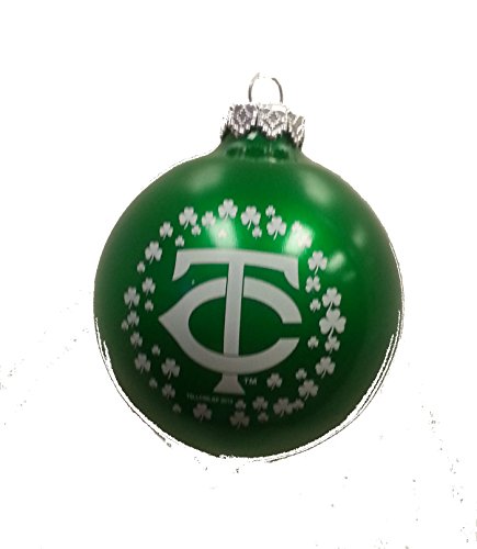 Minnesota Twins MLB 2 5/8″ Glass Christmas Ornament