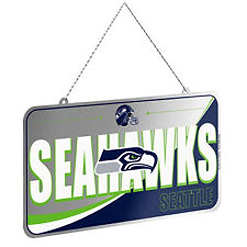 Forever Collectibles NFL Team License Plate Ornaments (Seahawks)